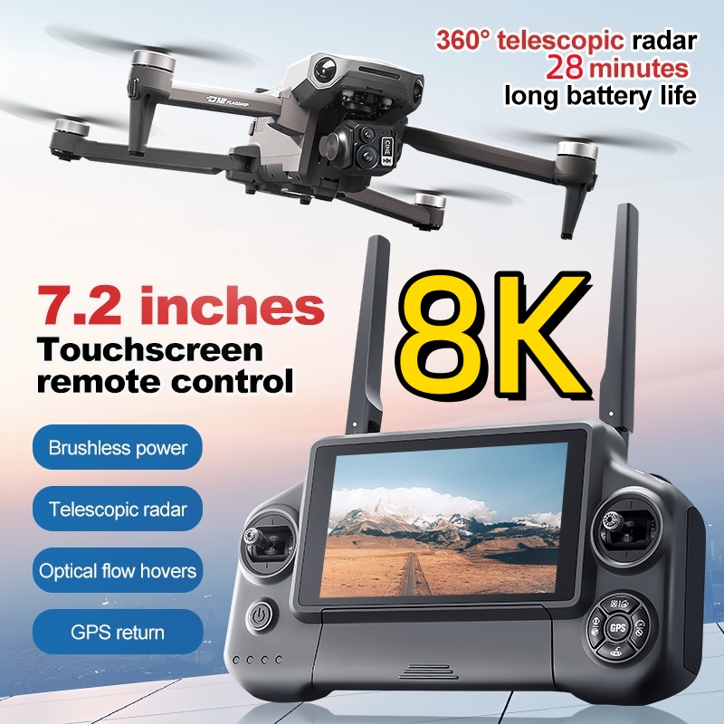 8K 3 Axis Gimbal Brushless 7.2 - Drone Gimbal review and price
