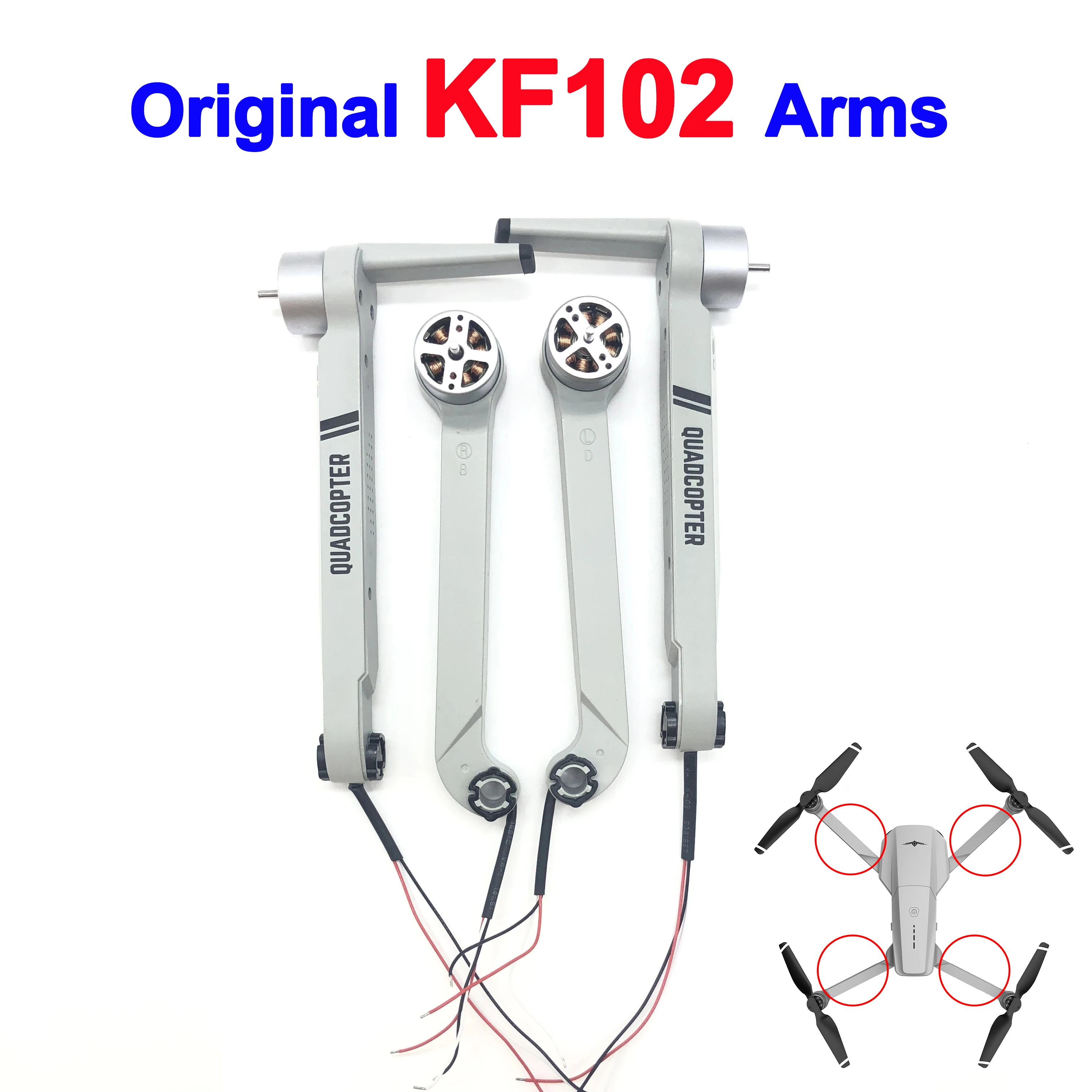 KF102 MAX Front Rear Arm Spare - Drone Arm review and price