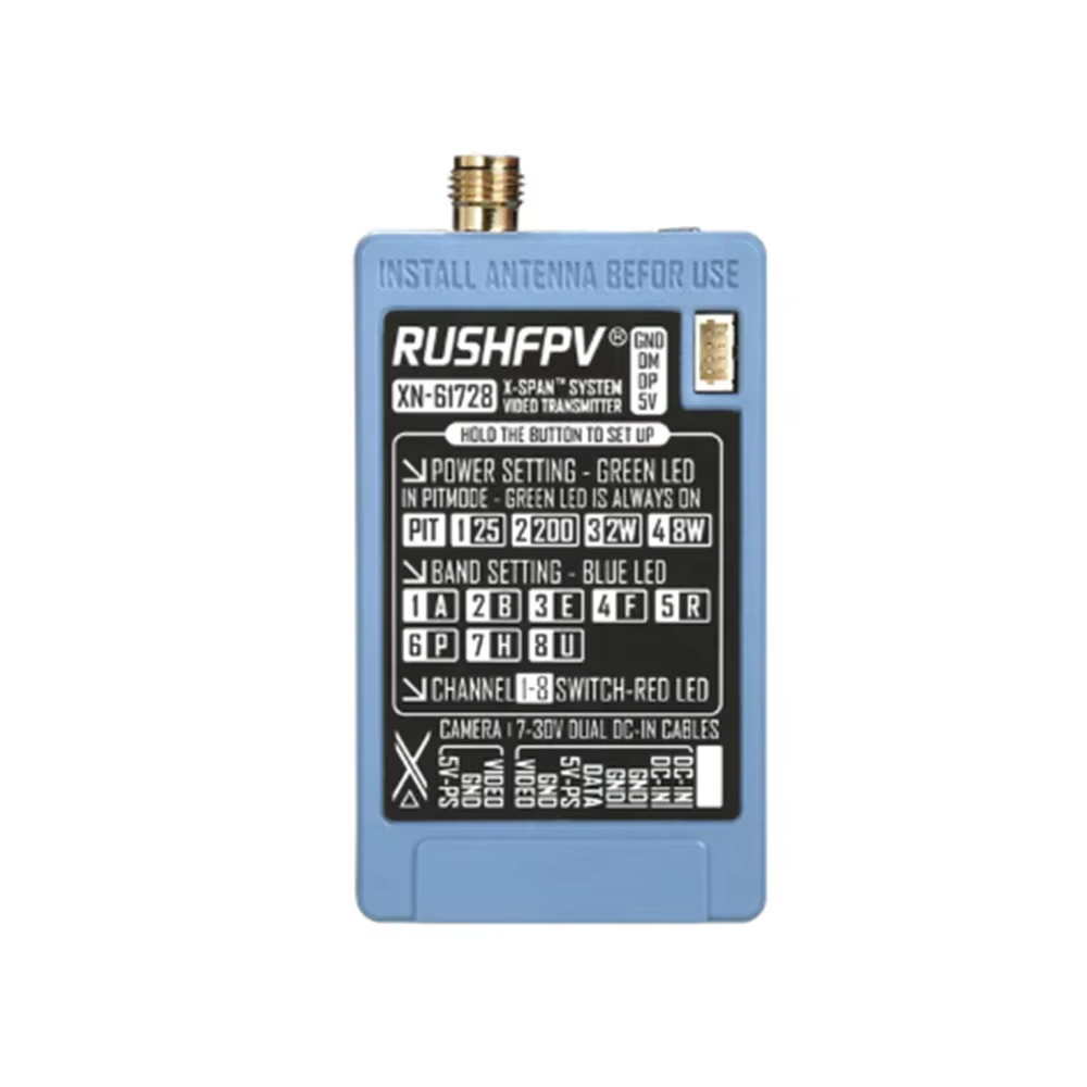RUSHFPV 6.1‑7.2G 8W X61728 VTX - Drone Antenna review and price
