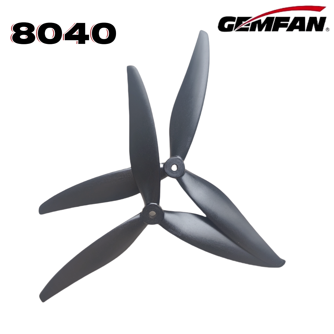 Gemfan 8040 8X4X3 3-blade 8-in - Drone Propeller review and price