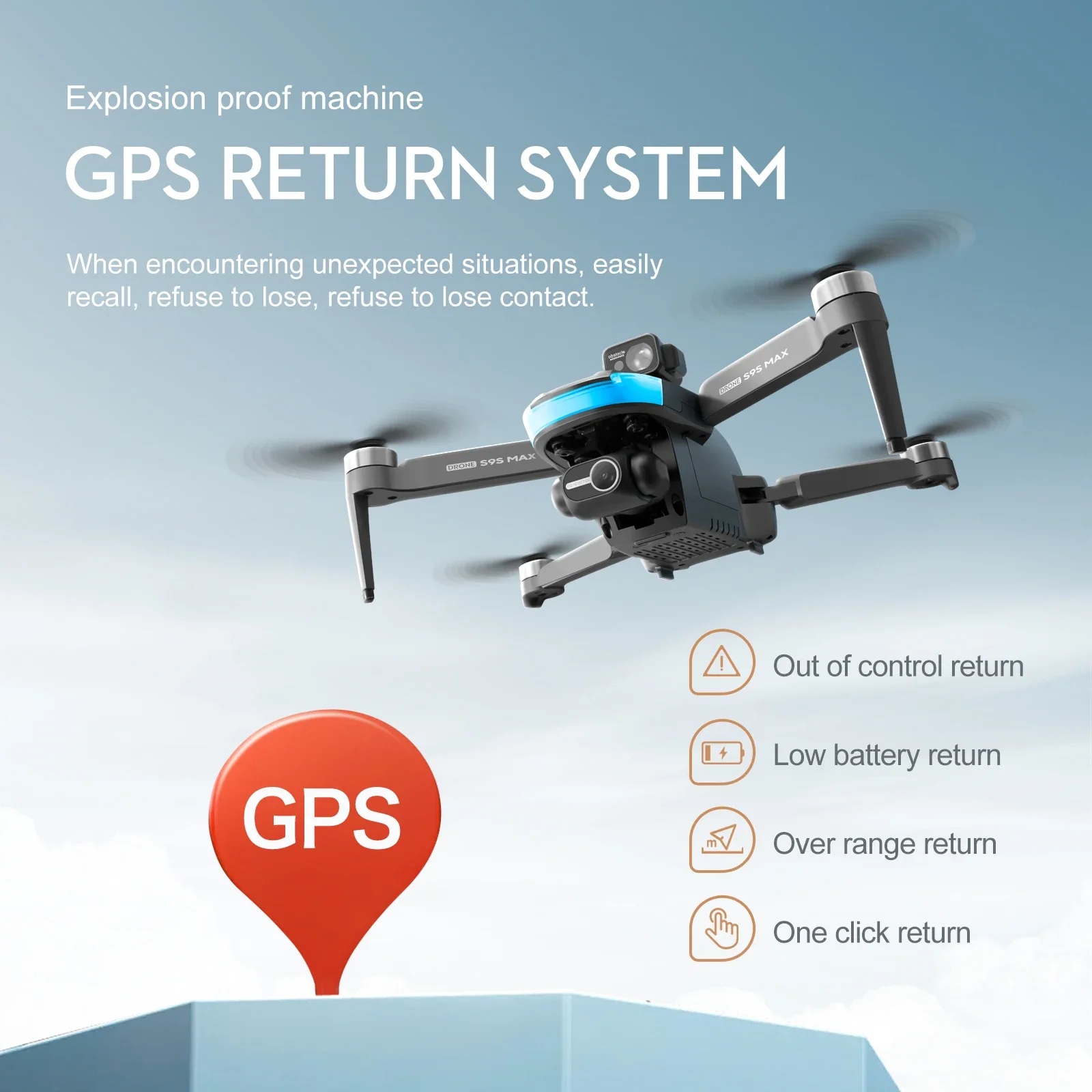 NEW S9S MAX MINI Drone 4K 2-Ax - Drone Gimbal review and price