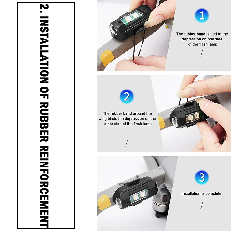 1Pcs Remote LED RGB Anti-colli - Drone Led Light review and price