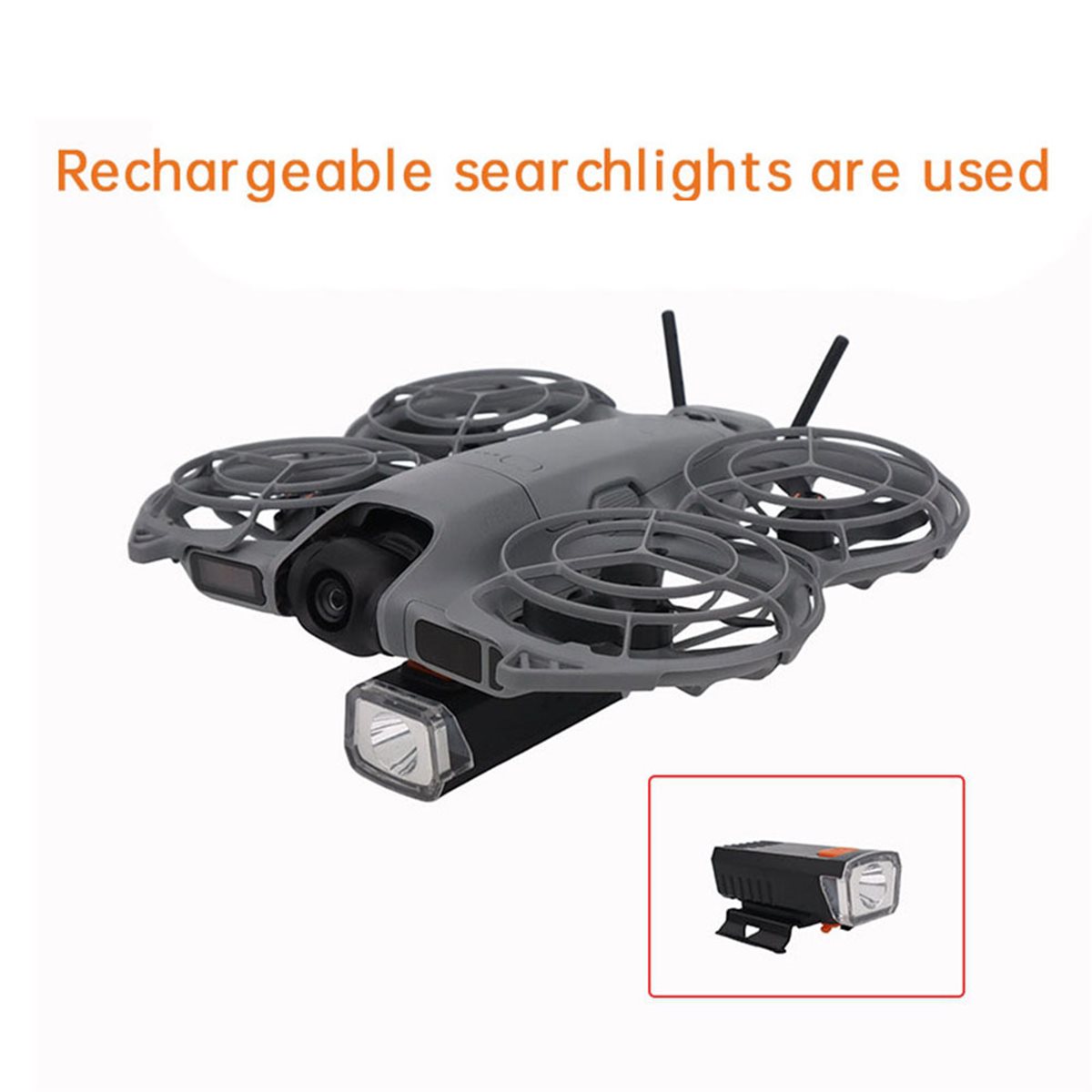 DTC5 Rechargeable Searchlight  - Drone Led Light review and price