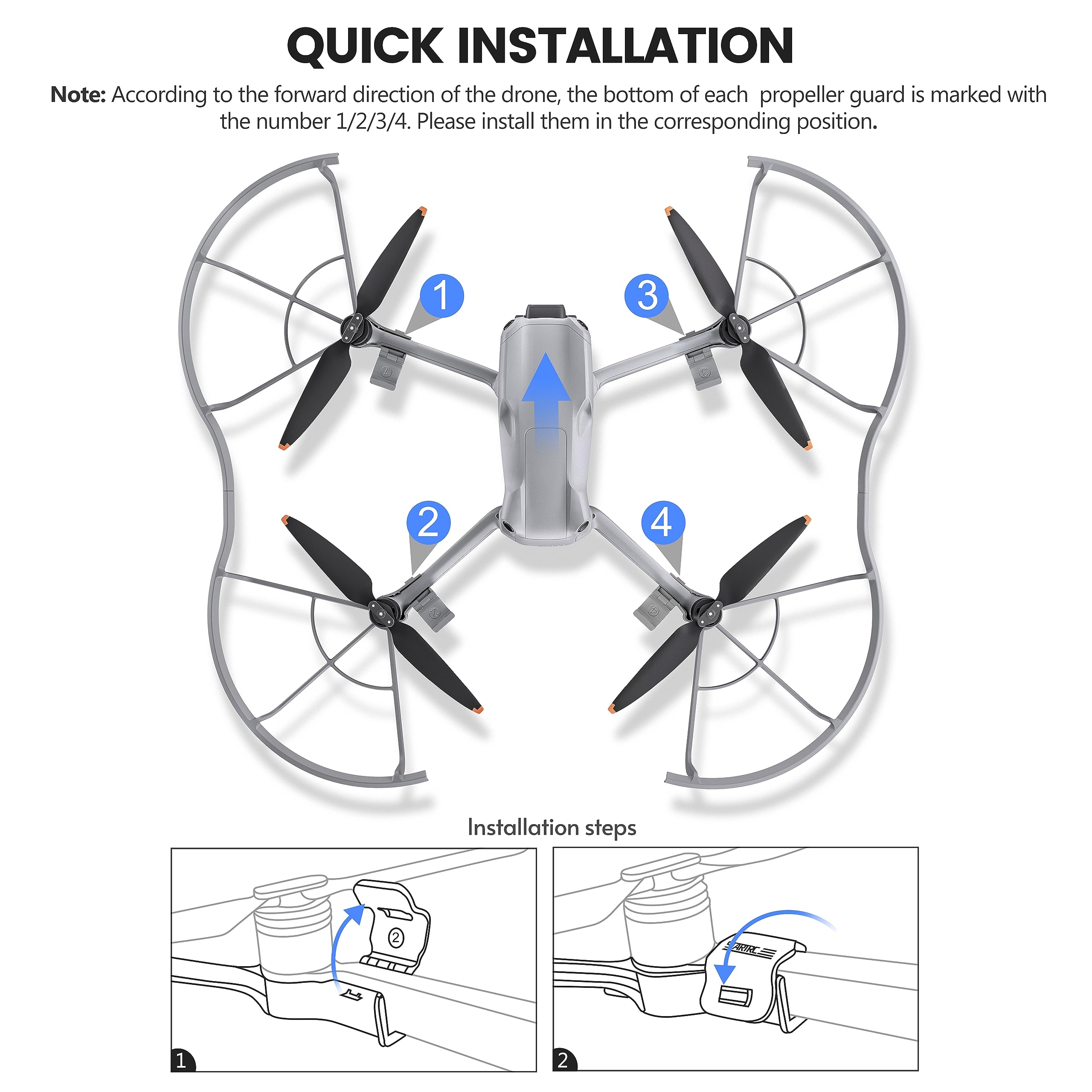 STARTRC Air 3S Propeller Guard - Drone Propeller Guard review and price