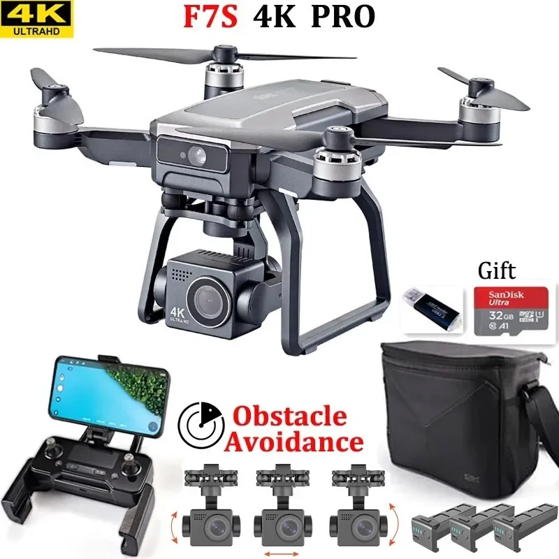 SJRC F7s 4K PRO Drone 4K obsca - Drone Gimbal review and price