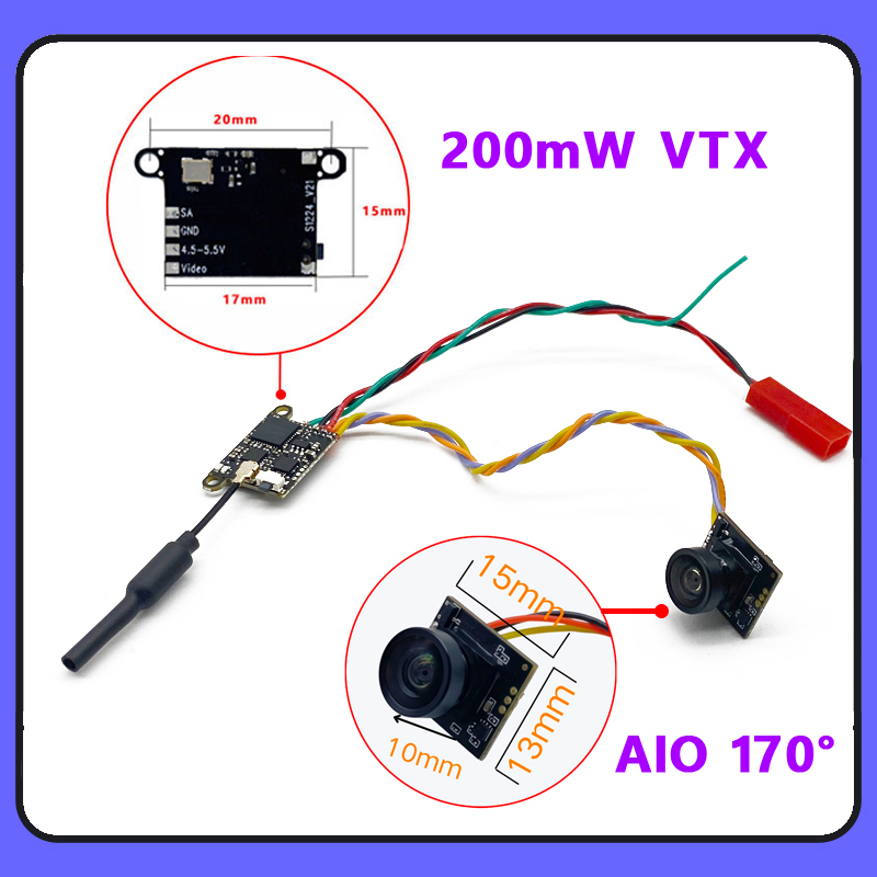 SLONWAKE 5.8G 1200TVL FPV Came - Drone Frame review and price