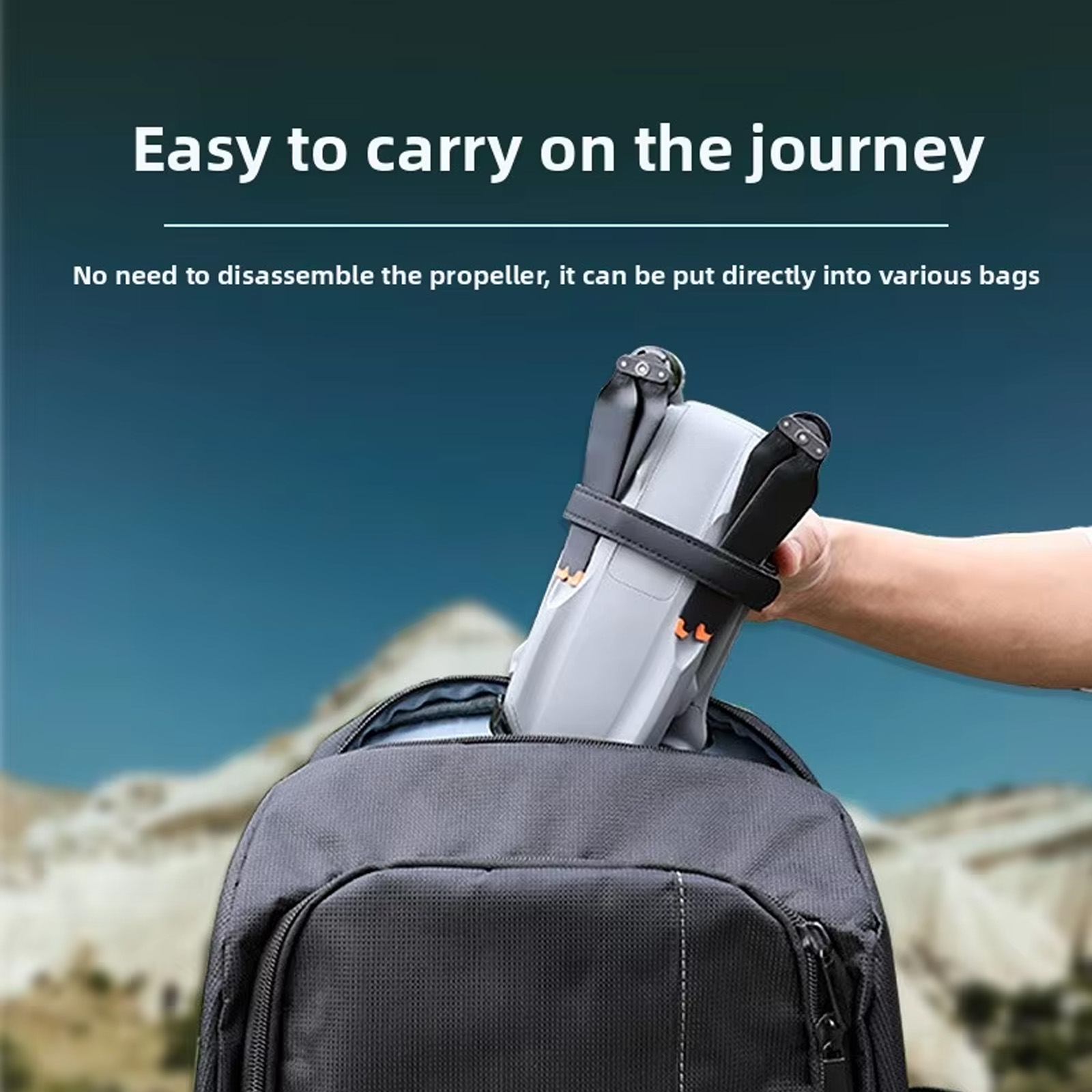 Airixxi Propeller Holder Stabi - Drone Battery Strap review and price