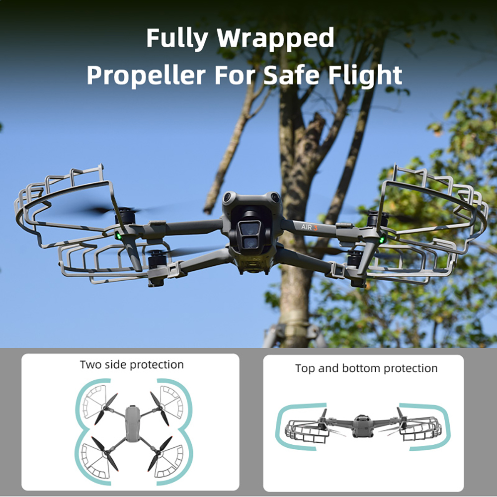Propeller Guard for DJI Air 3S - Drone Propeller Guard review and price
